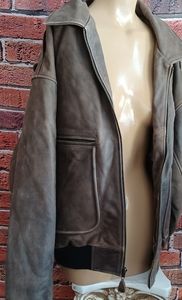 Q-Gaz leather jacket